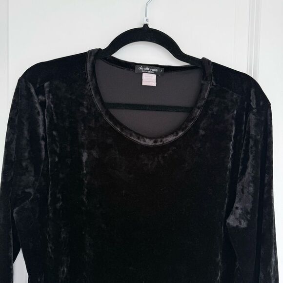 CHA CHA VENTE |  Velvet long sleeve - Picture 3 of 7
